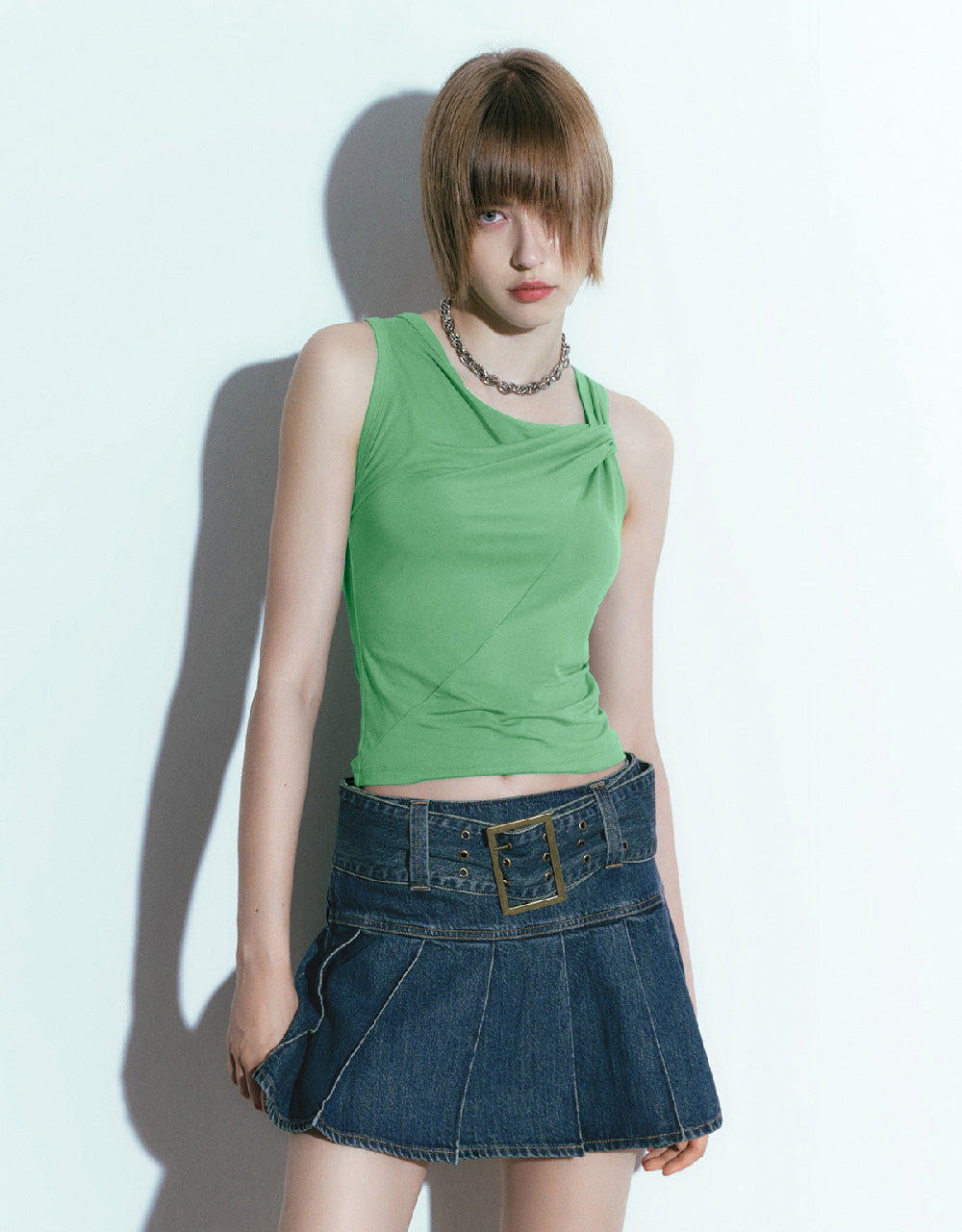 One Shoulder Tank Top
