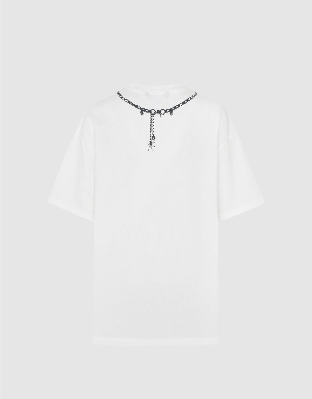 Necklace Printed Loose T-Shirt