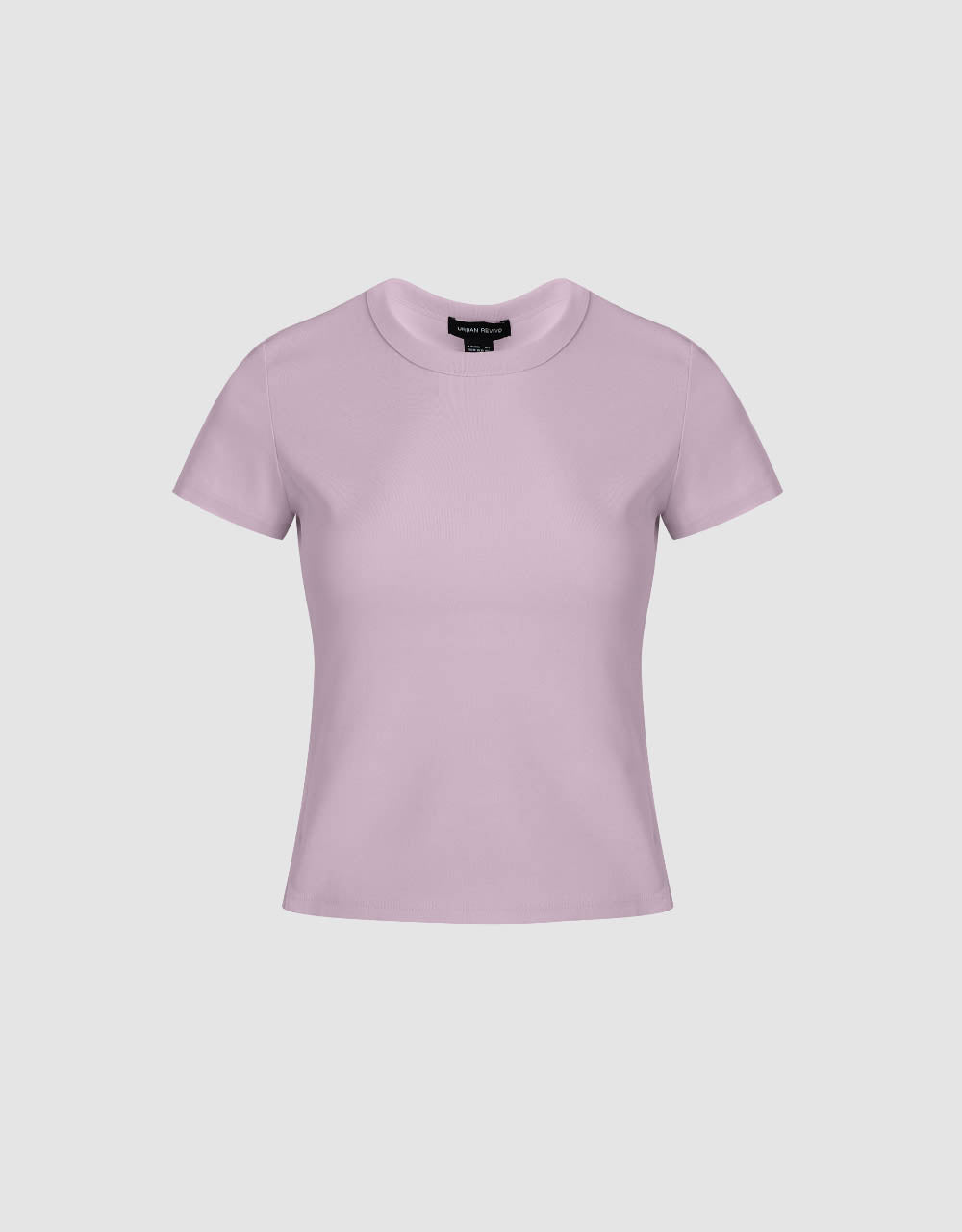 Crew Neck Knitted T-Shirt