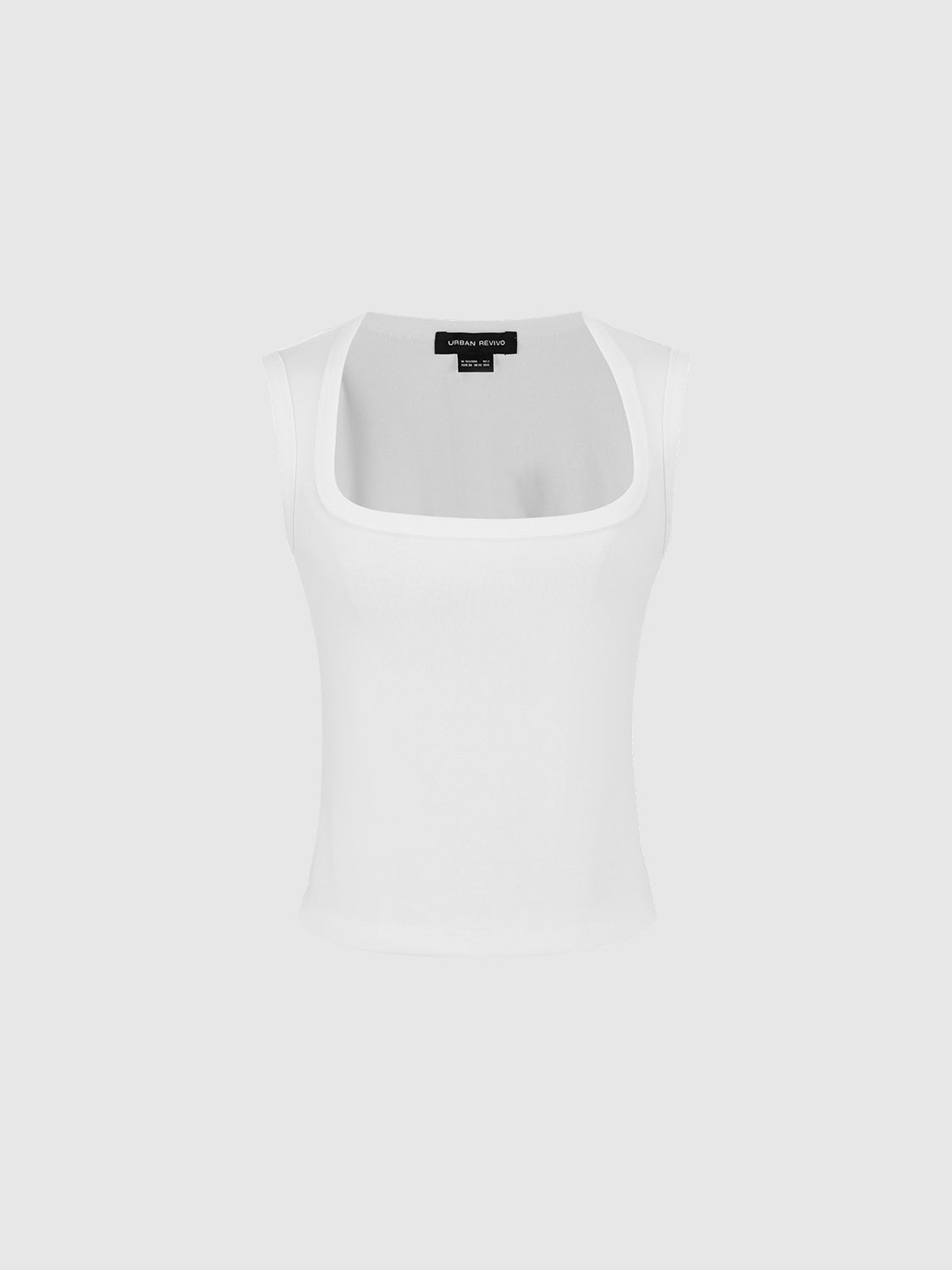 Keyhole Neck Tank Top