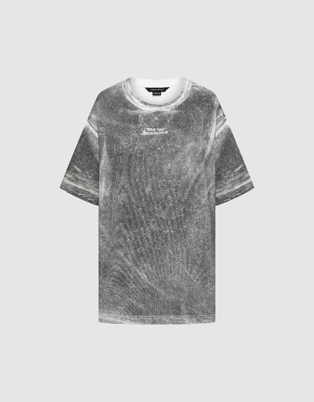 Printed Crew Neck Loose T-Shirt