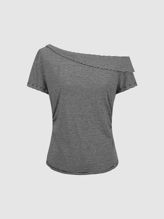 One Shoulder T-Shirts