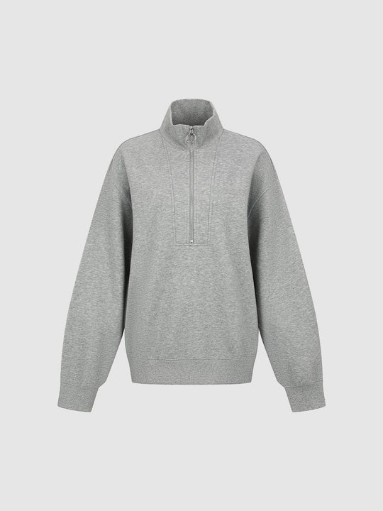 Oversized Drop Shoulder Sweatshirt