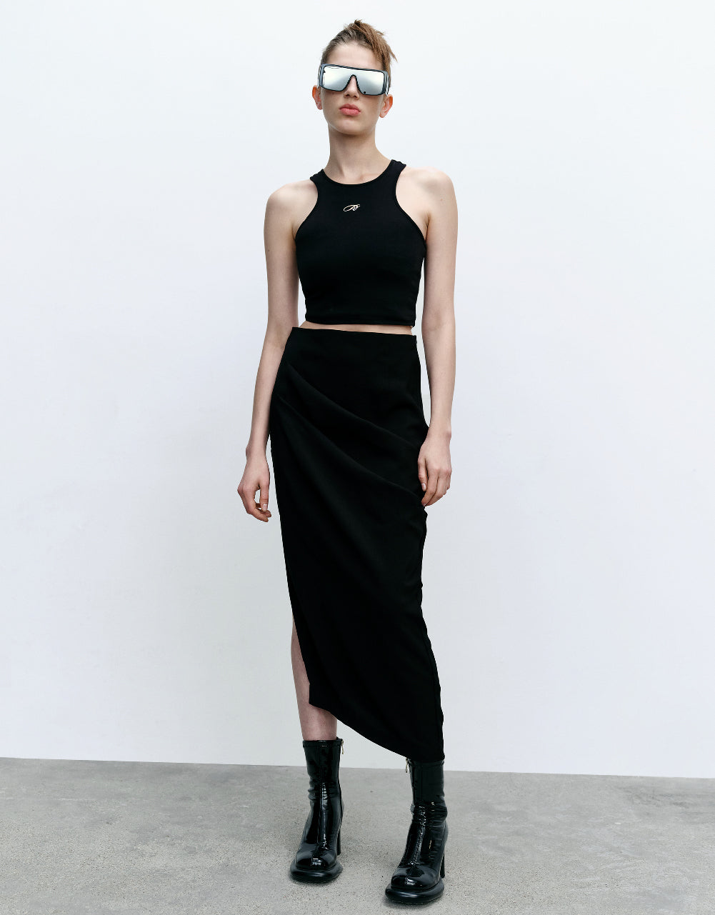 Midi Skinny-Fit Skirt