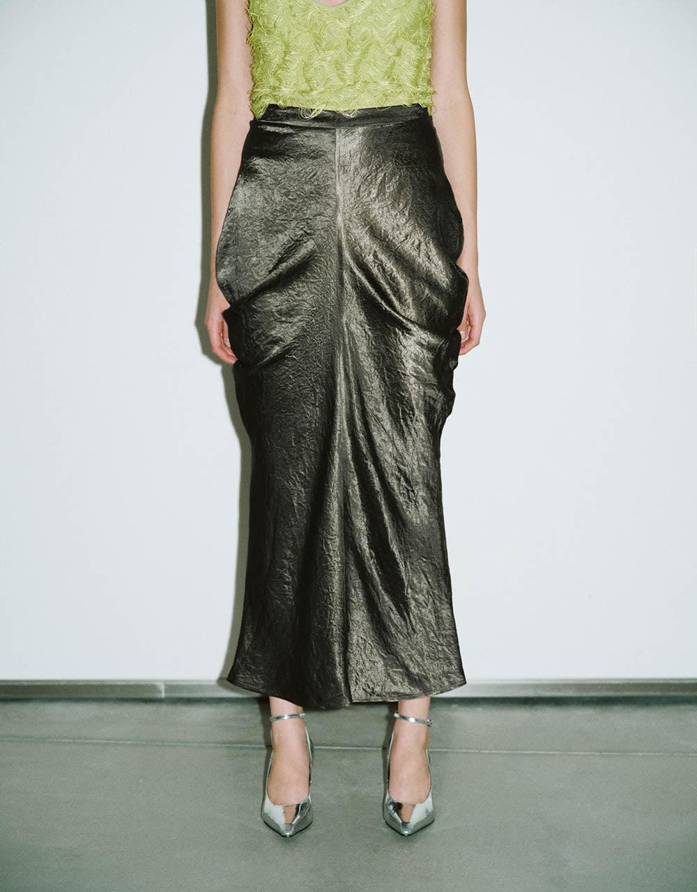 Midi Fishtail Skirt