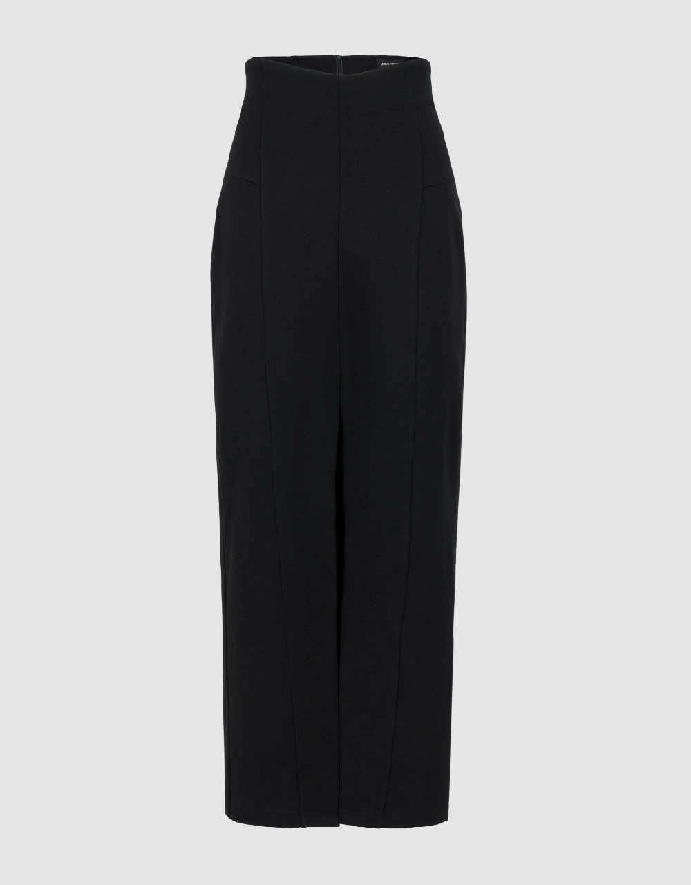 Split Hem Knitted Straight Skirt