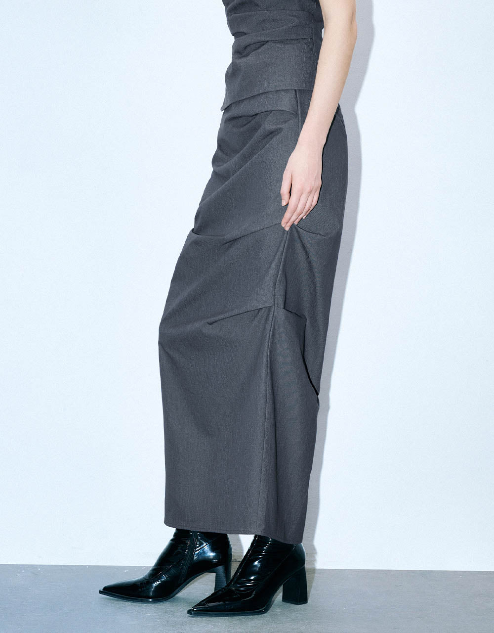 Midi Straight Skirt