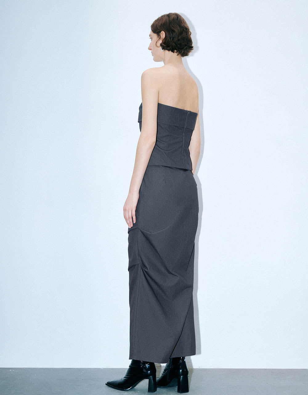 Midi Straight Skirt