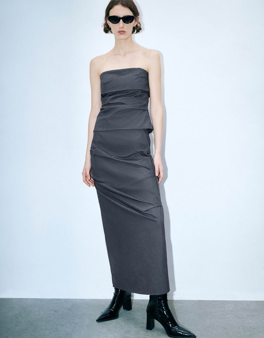 Midi Straight Skirt