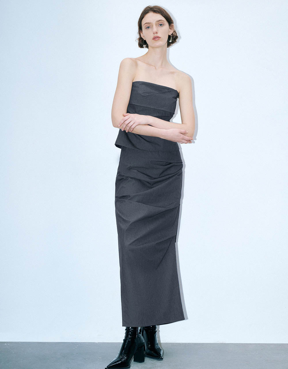 Midi Straight Skirt