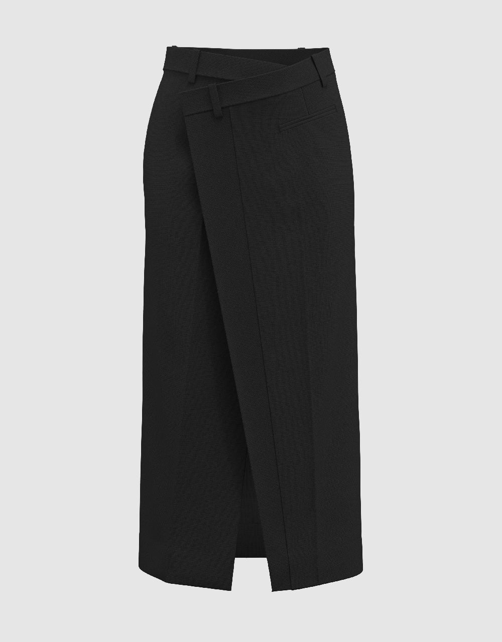 Midi Straight Skirt