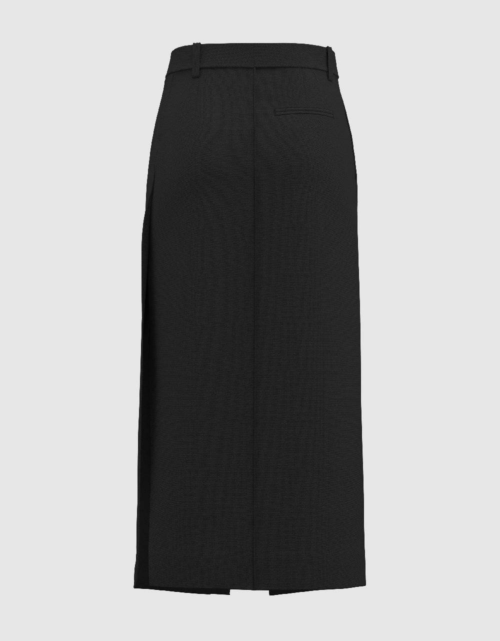 Midi Straight Skirt