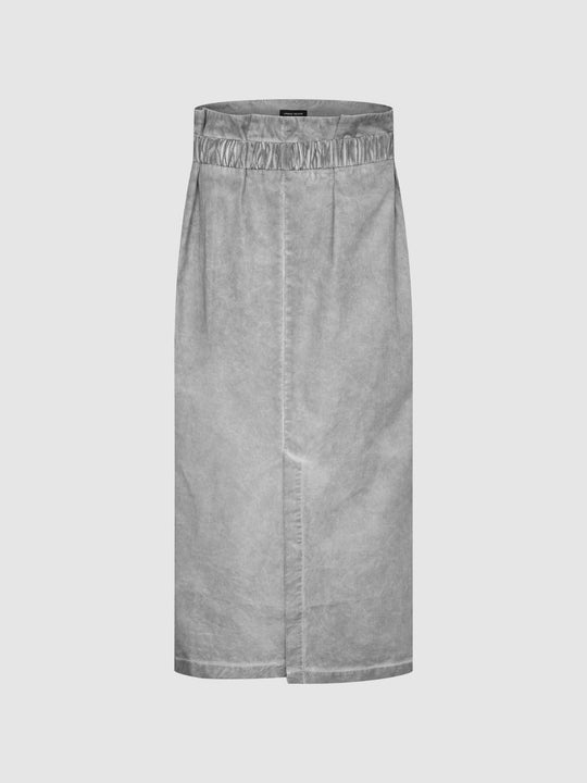 Elastic Straight Maxi Skirts