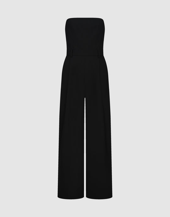 Woven Striped Jumpsuits