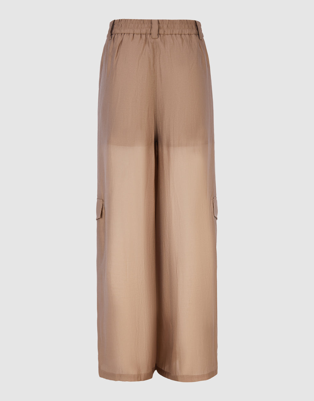 Thin Wide-Leg Pants