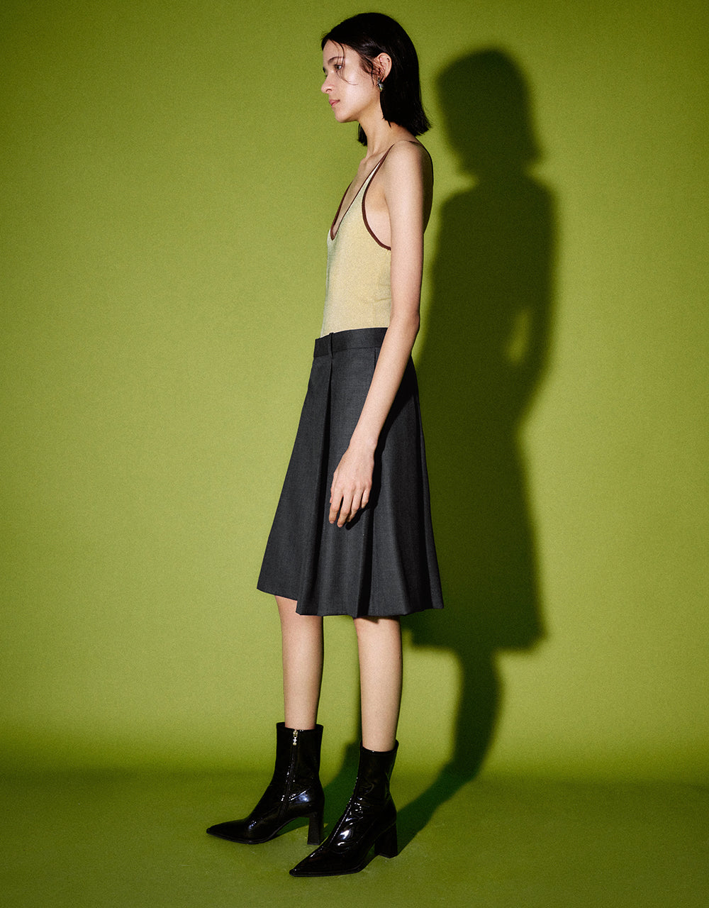 Wide-Leg Shorts