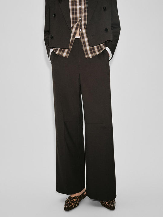 Tailored Wide Leg Pants