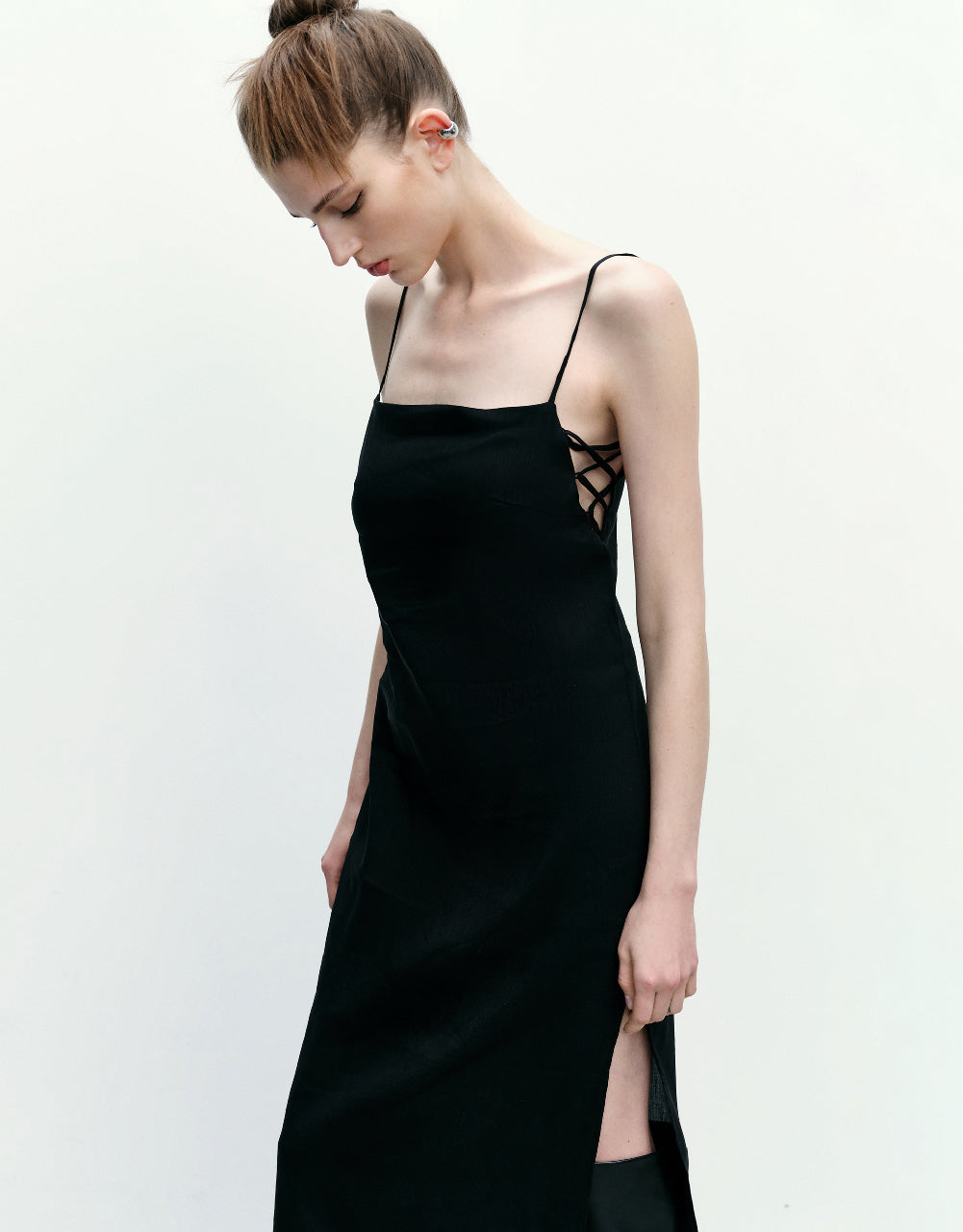 Sleeveless Skinny Midi Dress