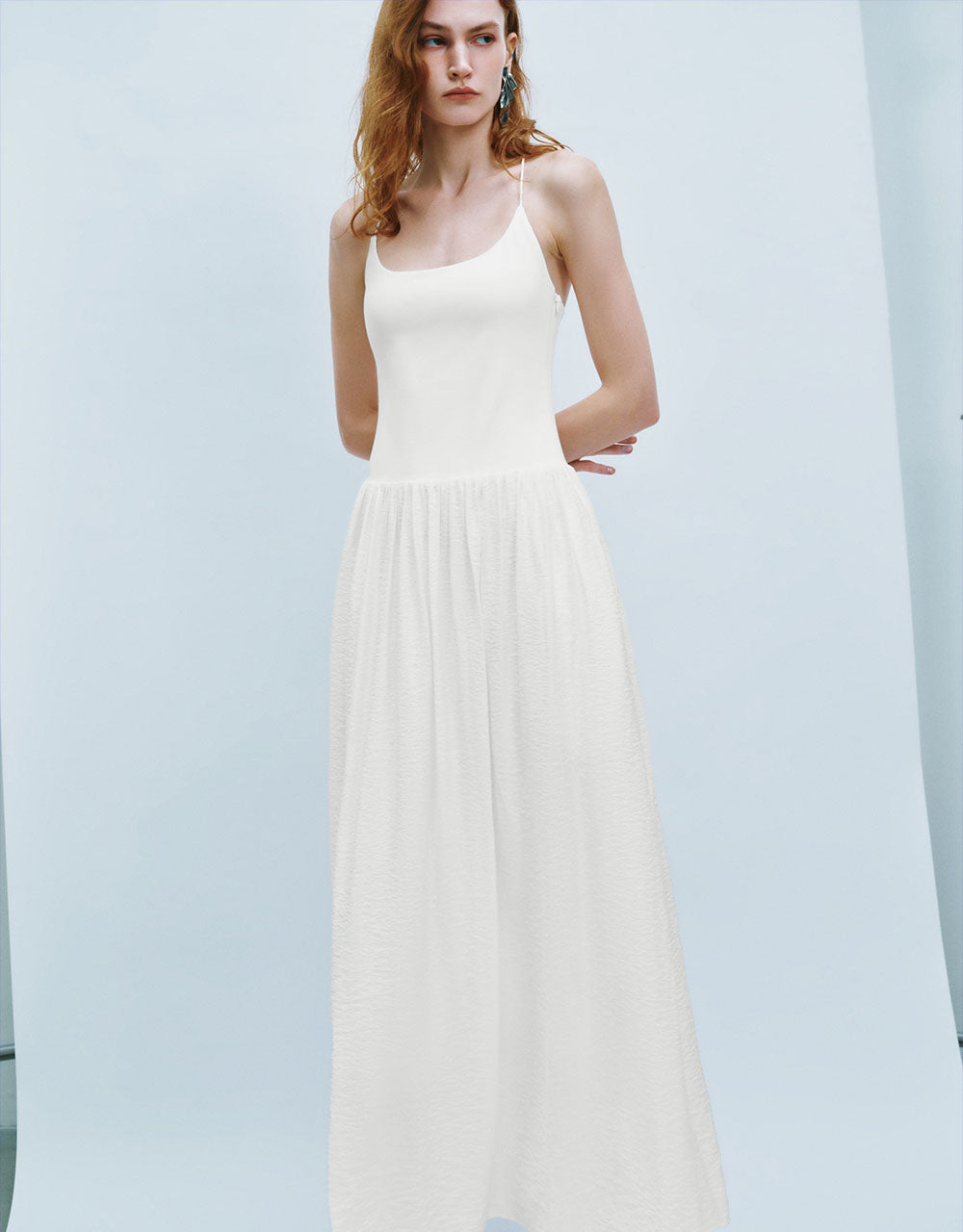 Sleeveless A-Line Dress