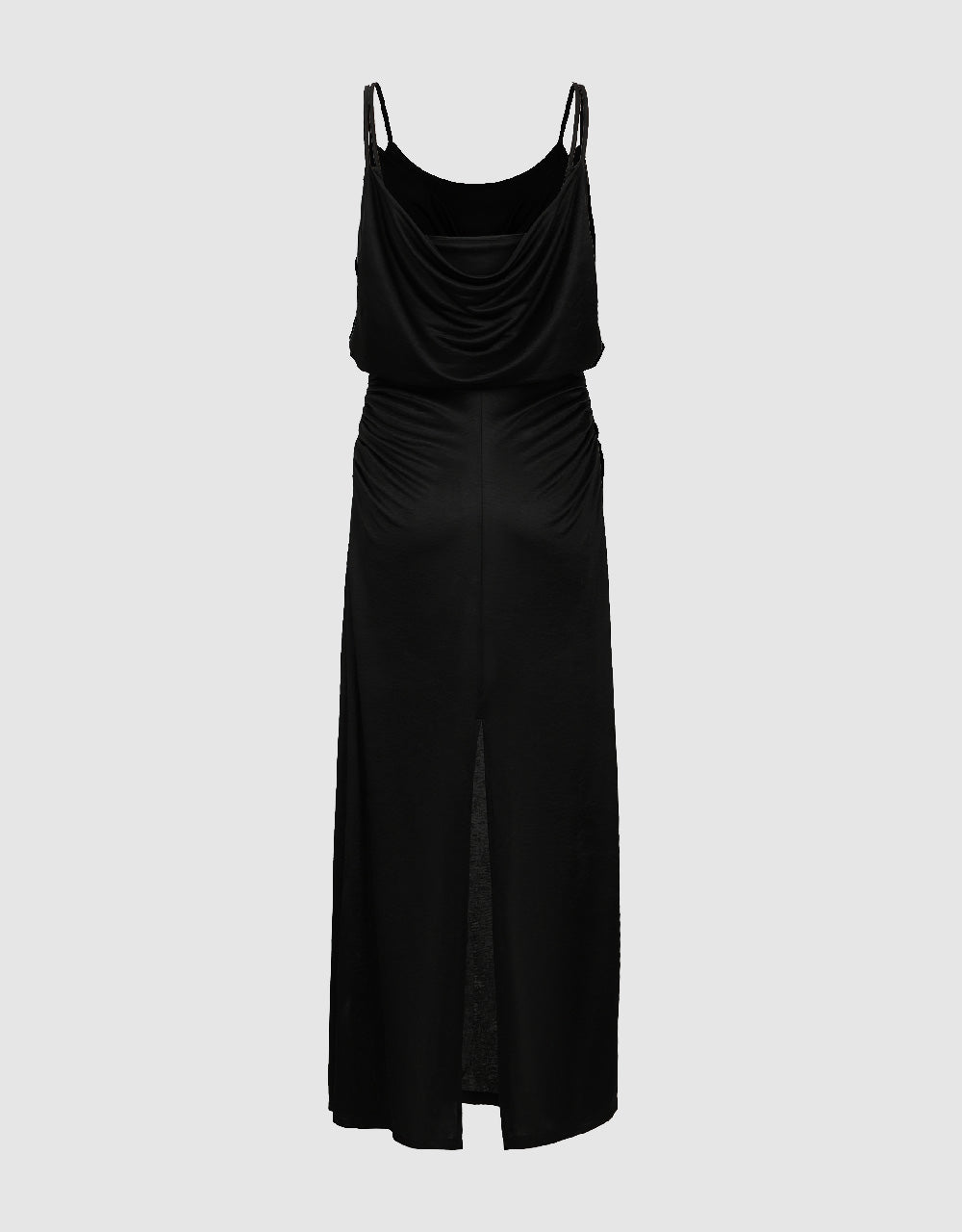 Cowl Neck Sleeveless Skinny Dress