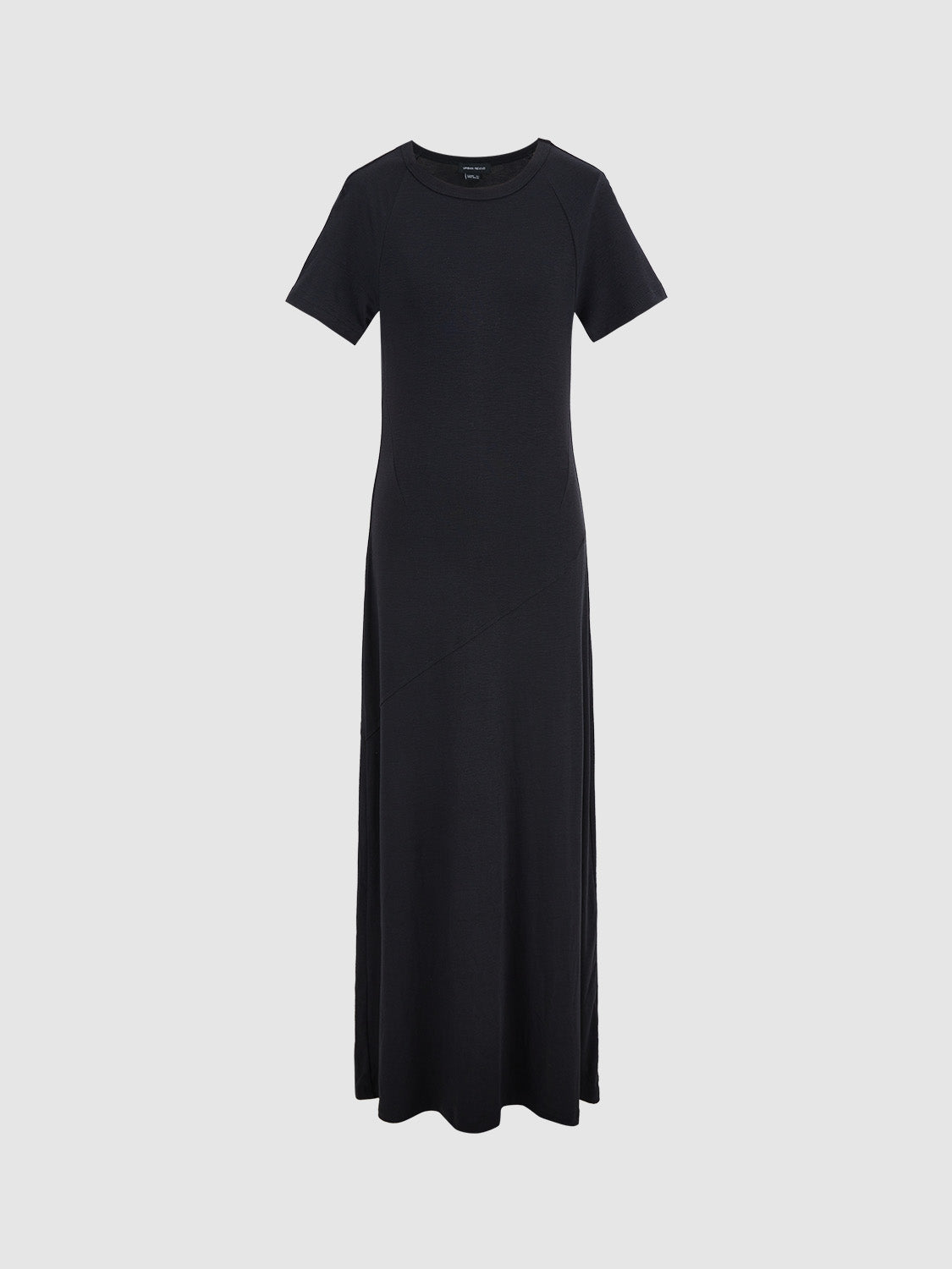 Crew Neck Straight Dress