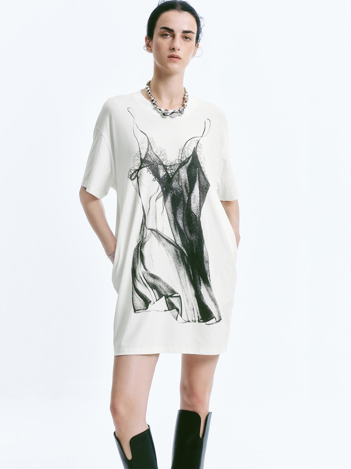 Short Sleeve Straight Dresses