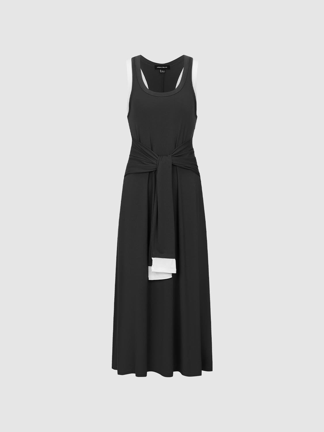 2 In 1 A-Line Maxi Dresses