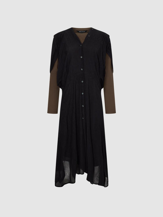 2 In 1 Straight Midi Dresses