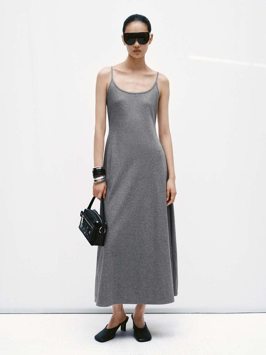 Strappy A-Line Midi Dresses