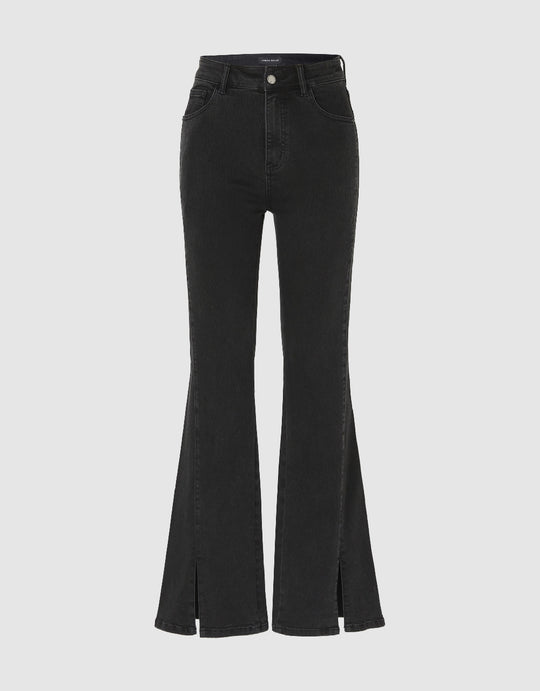 Split Hem Flare Jeans