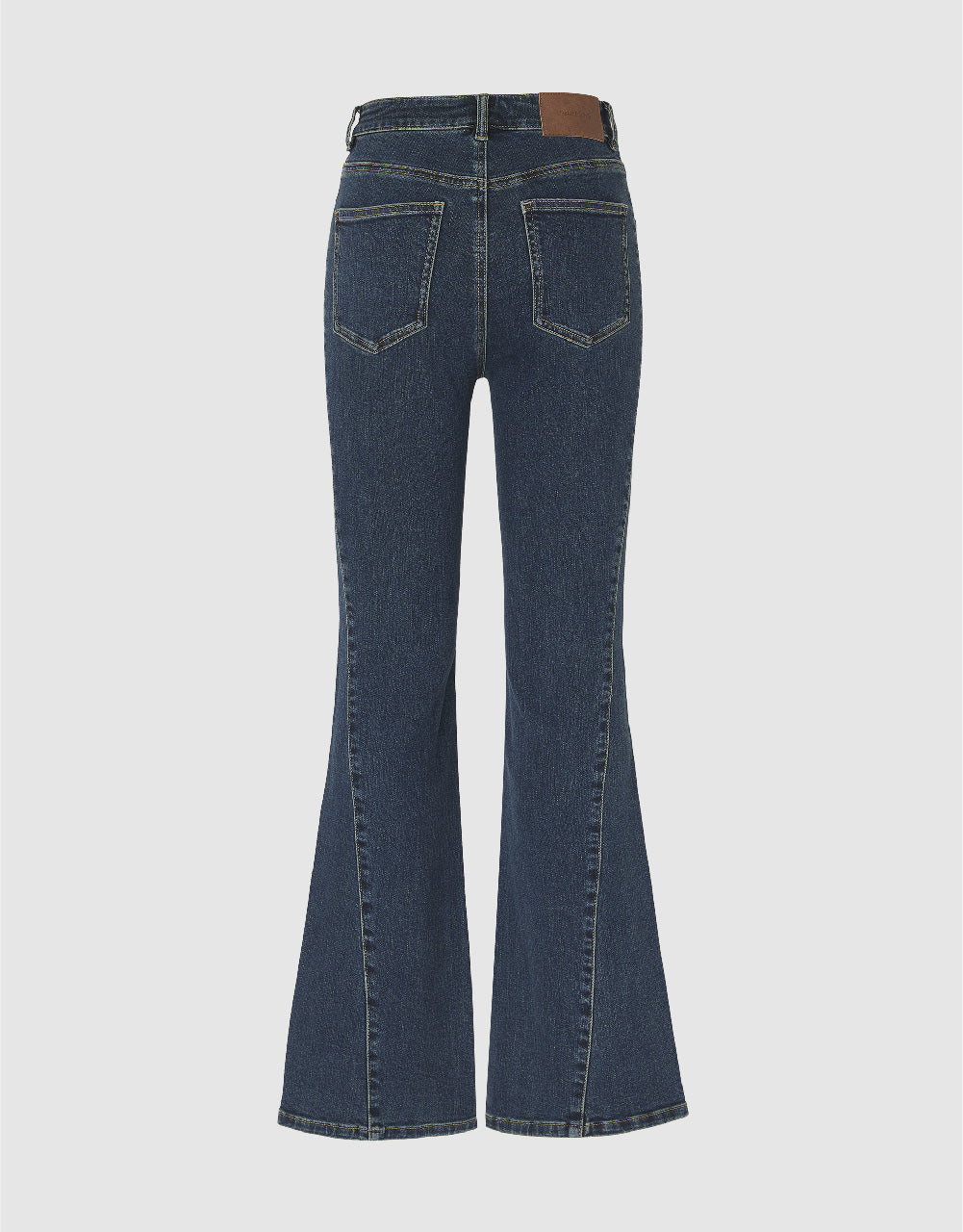 Split Hem Flare Jeans