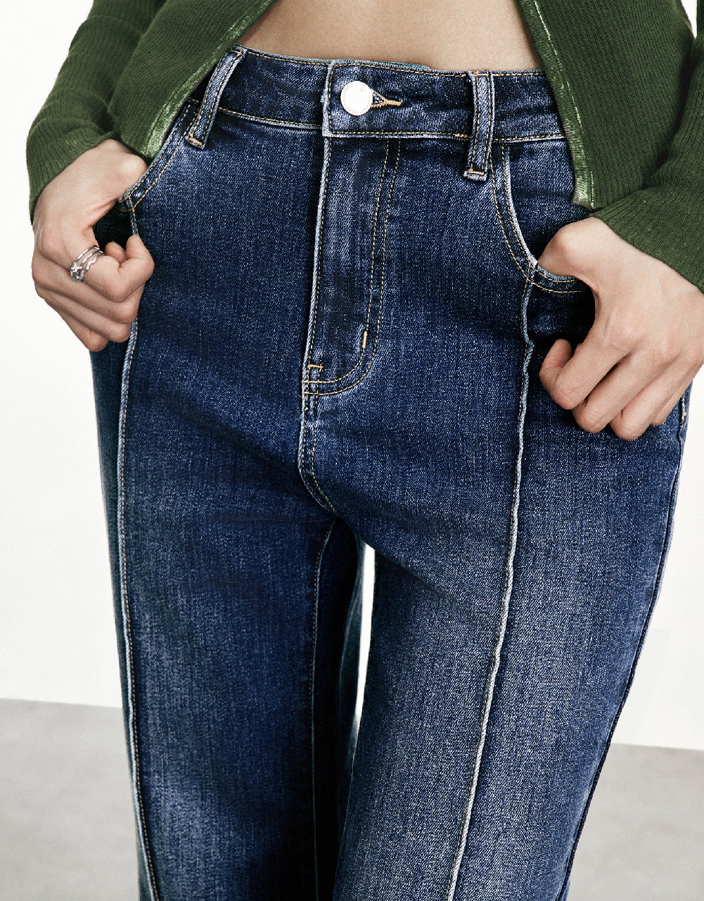 Skinny Flare Jeans