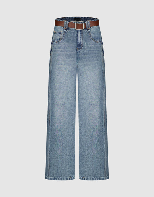 Wide-Leg Jeans