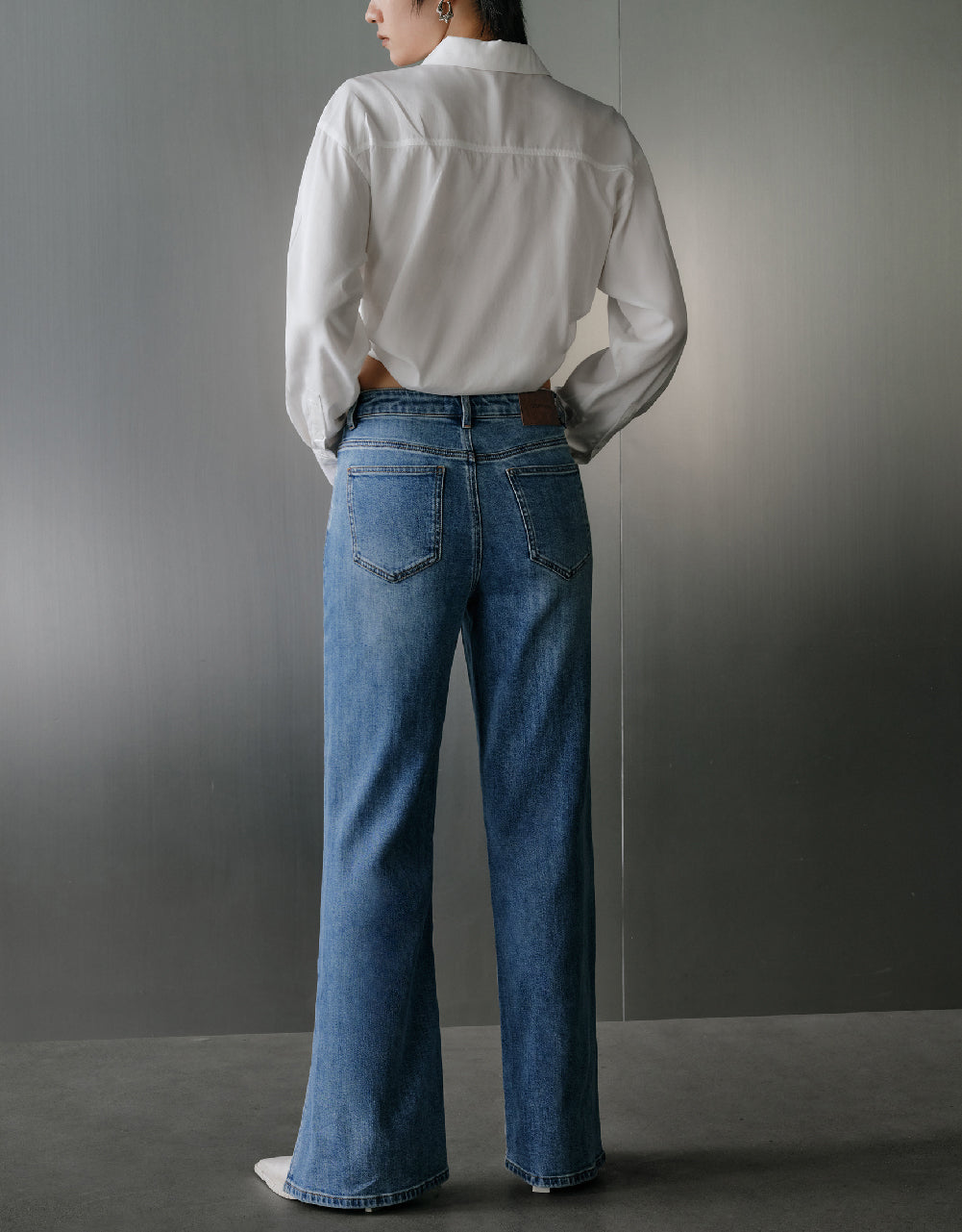 Split Hem Jeans