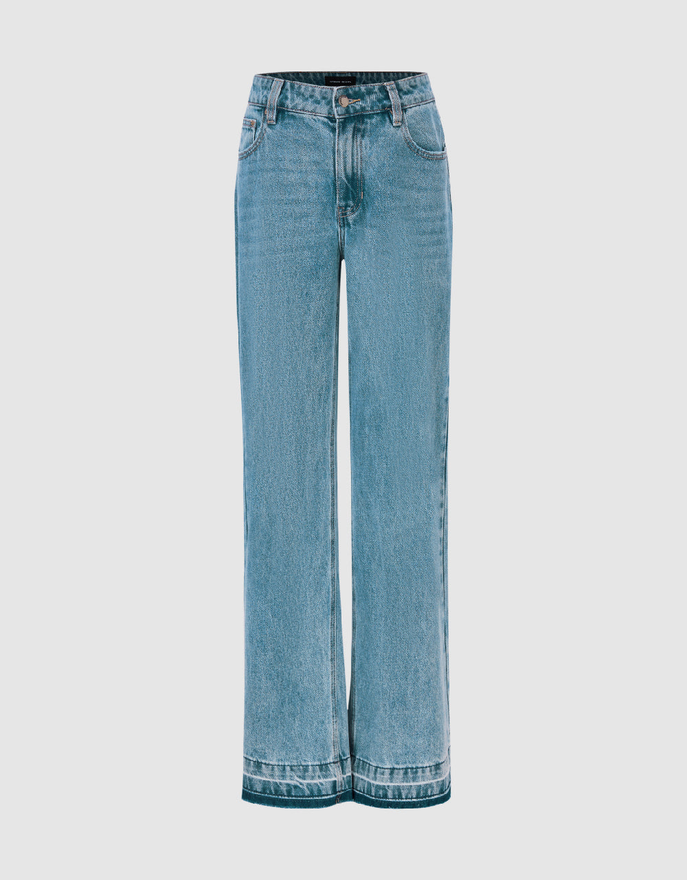 Raw Hem Jeans