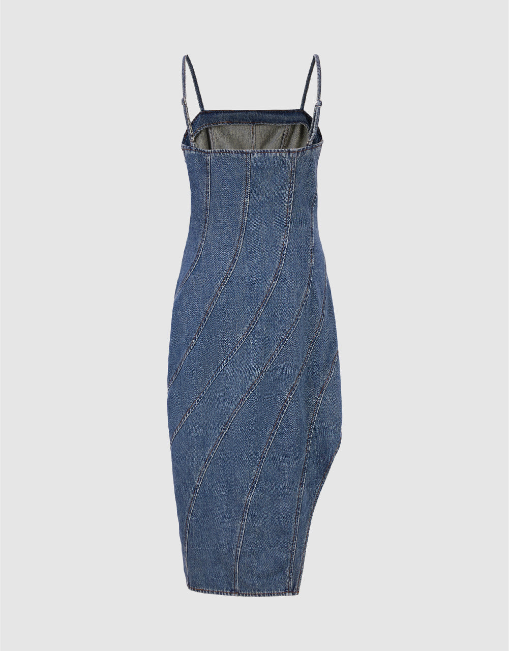 Cami Midi Denim Dress