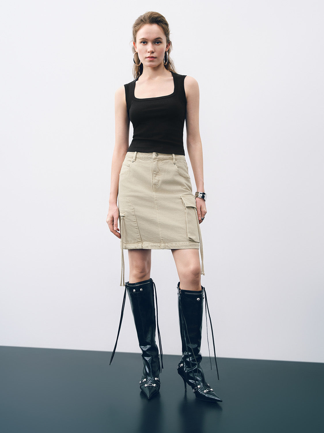 Mini Denim Skirt