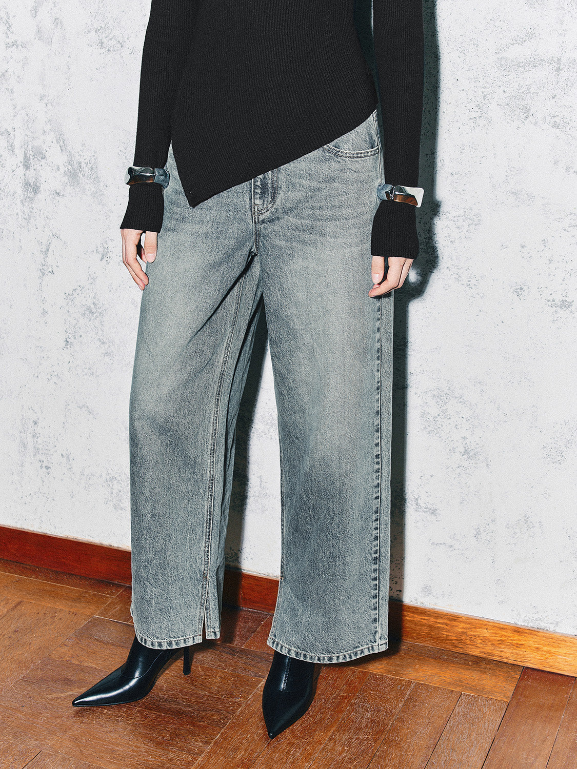 Straight Denim Jeans