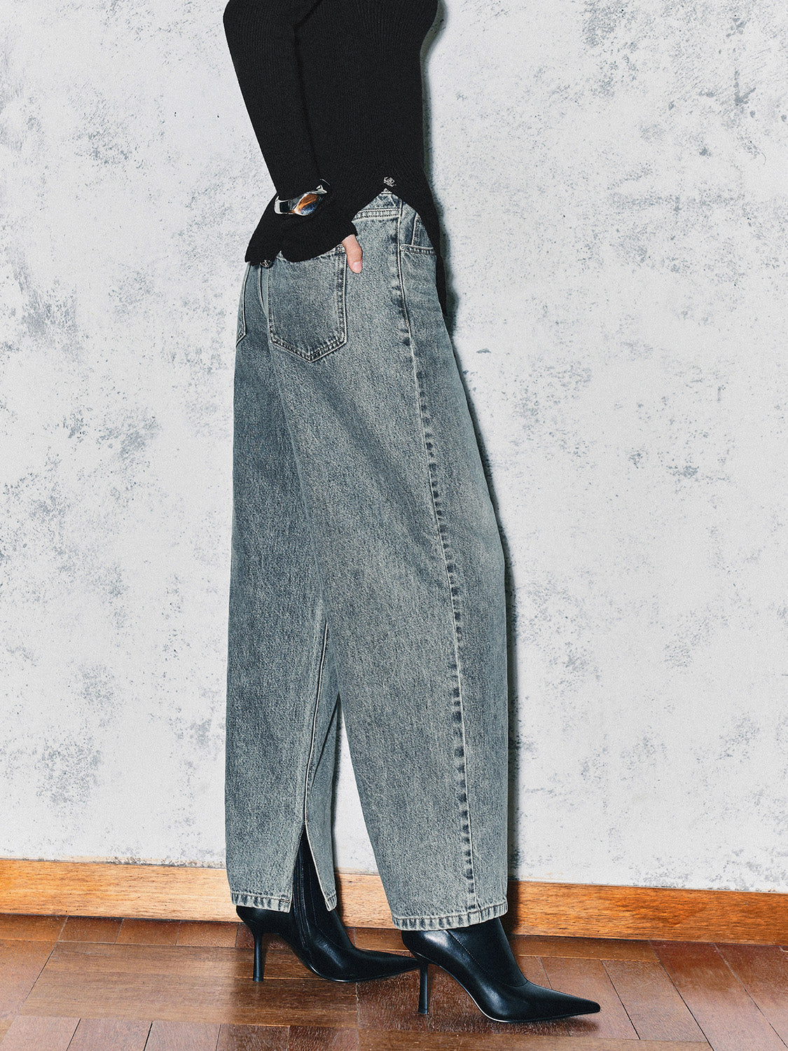 Straight Denim Jeans