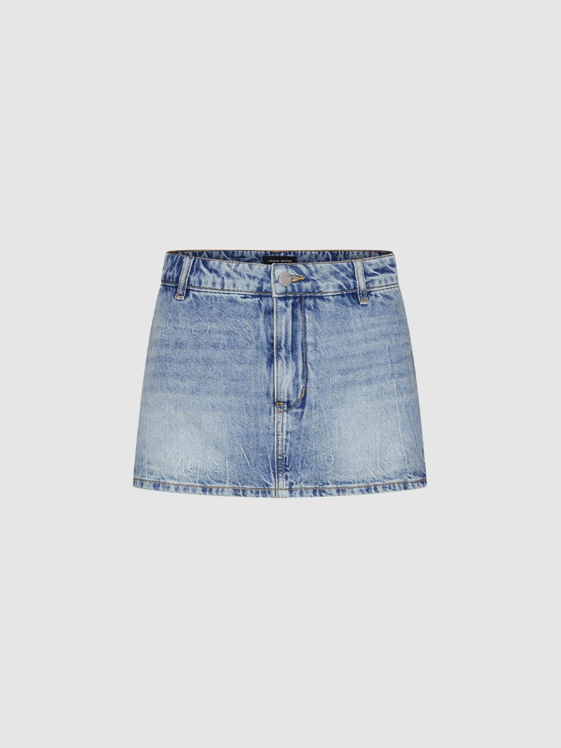 Denim Mini Skirts