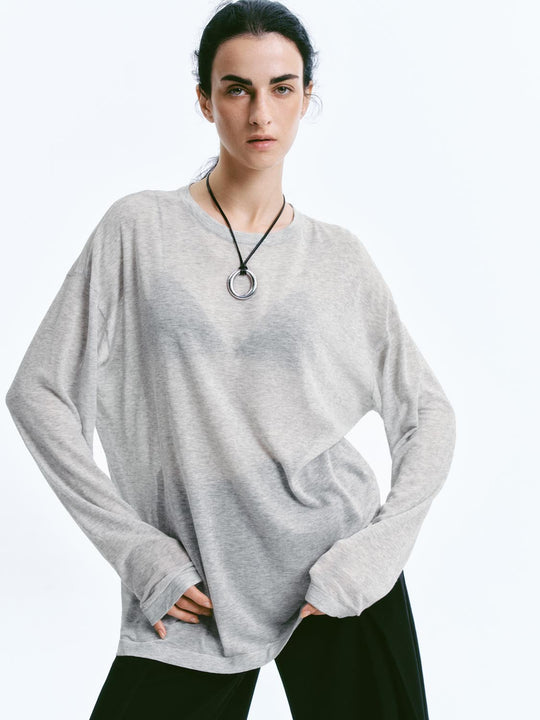 Knitted Long Sleeve T-Shirts