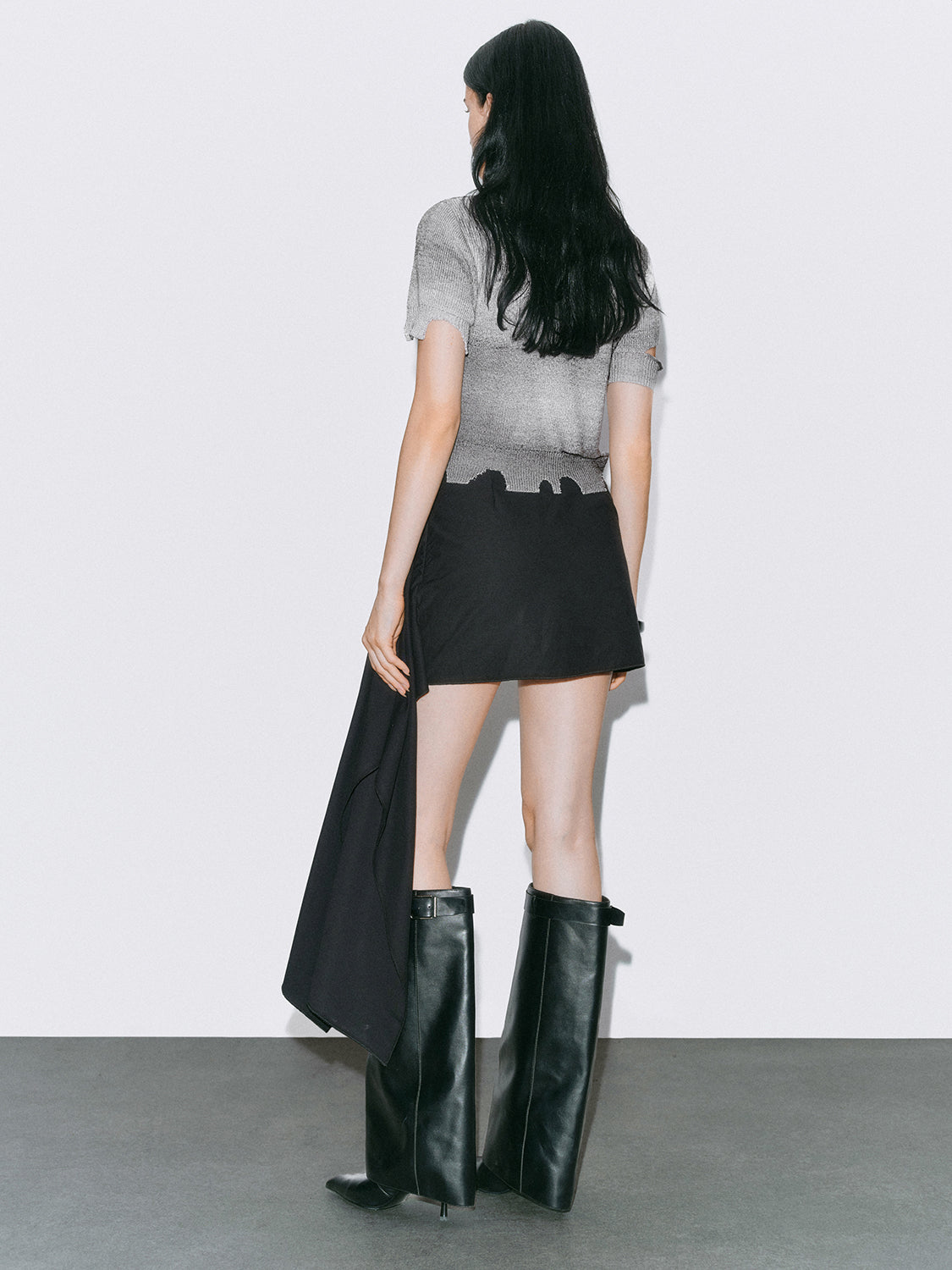 Ripped Knitted T-Shirts
