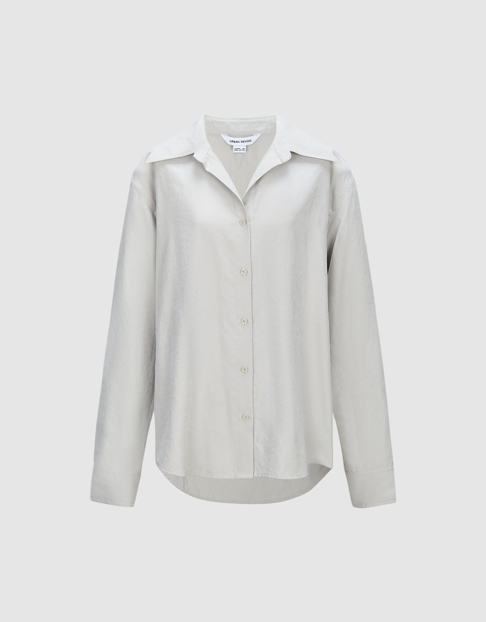 Button Up Straight Shirt