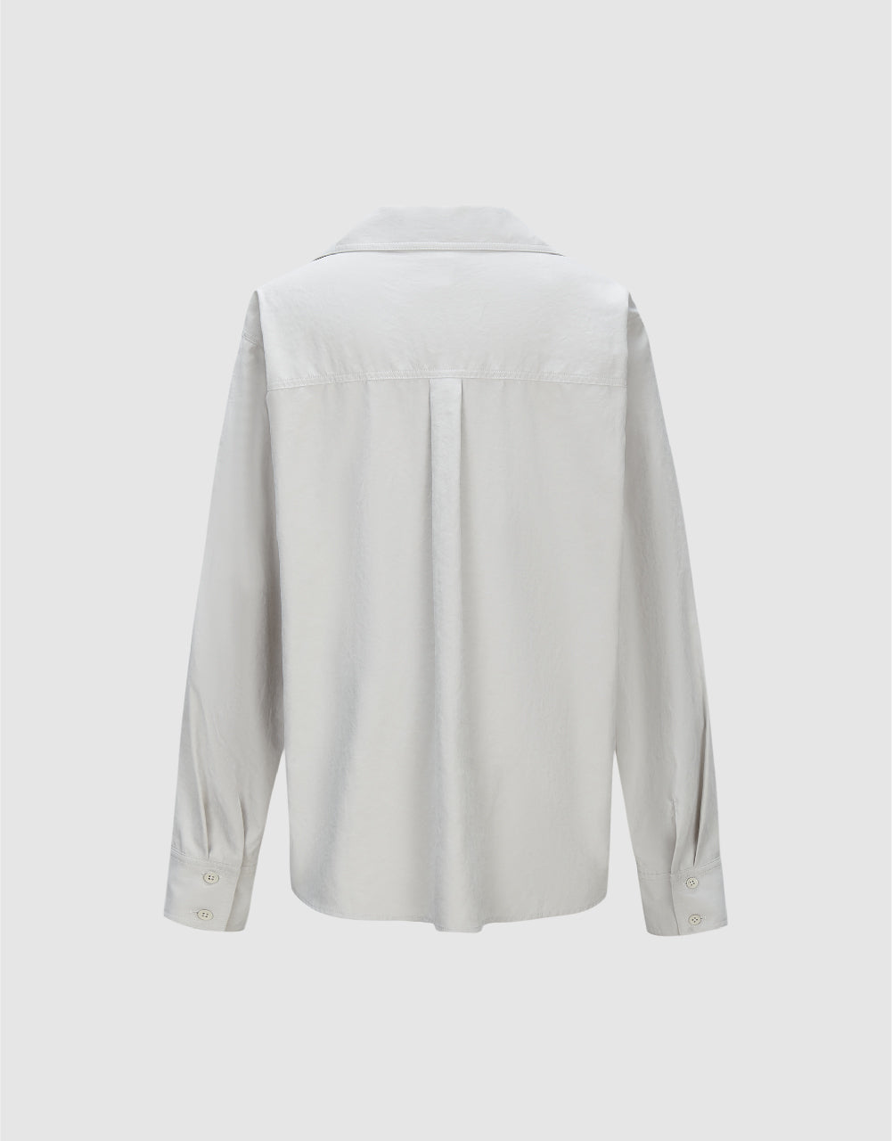 Button Up Straight Shirt