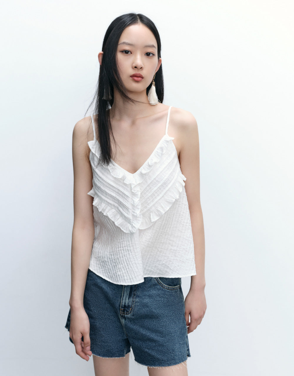 Ruffle Cami Top