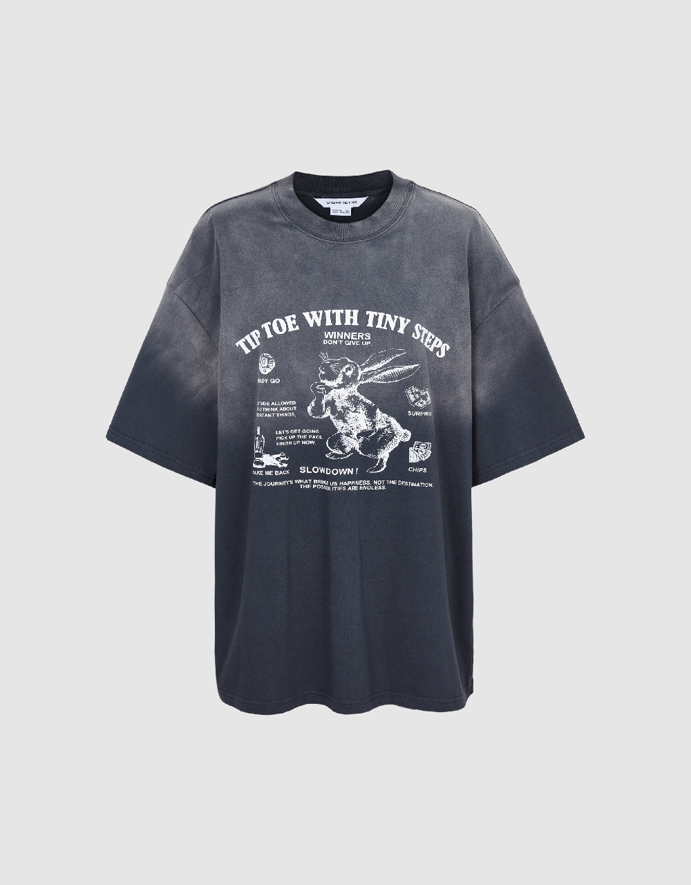 Bunny Graphic Oversized T-shirt