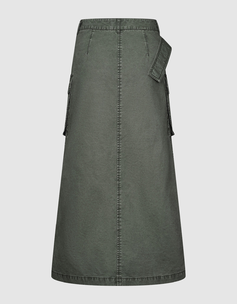 Utilities A-Line Skirt With Belt