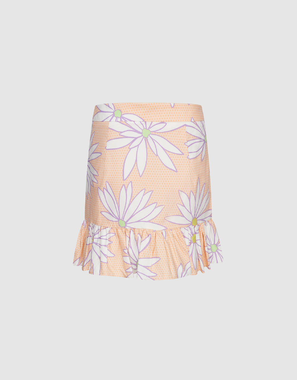 Plaid Mini A-Line Skirt