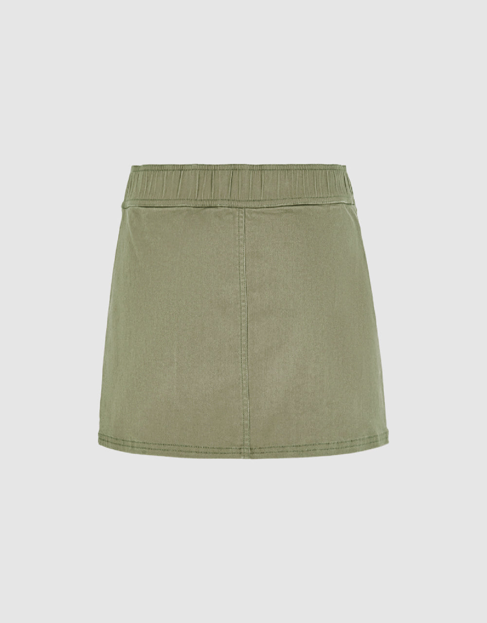 Mini A-Line Skirt With Pockets