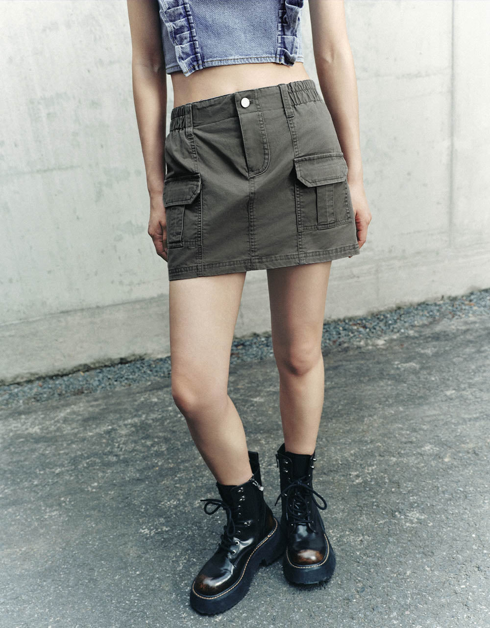 Mini A-Line Skirt